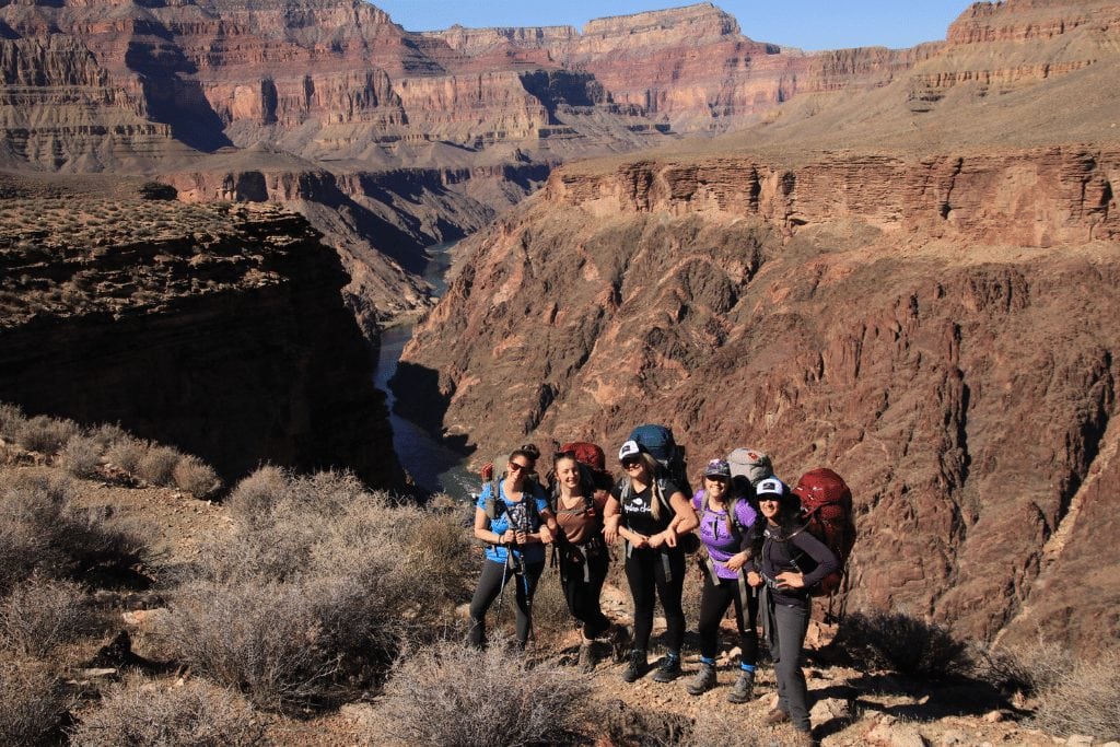 grand canyon backpacking trip