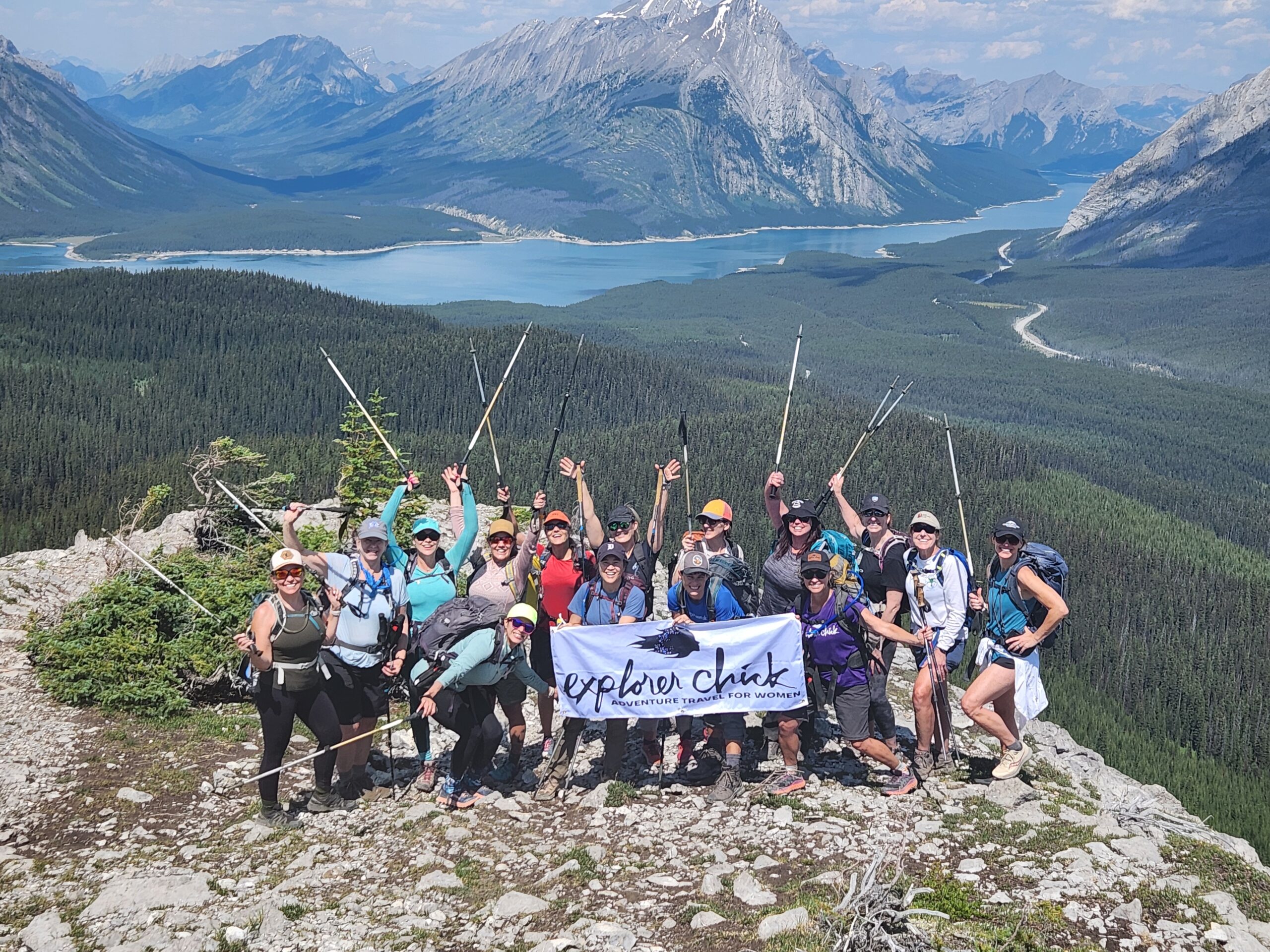 Banff Canada Hiking Hut-to-Hut Backpacking