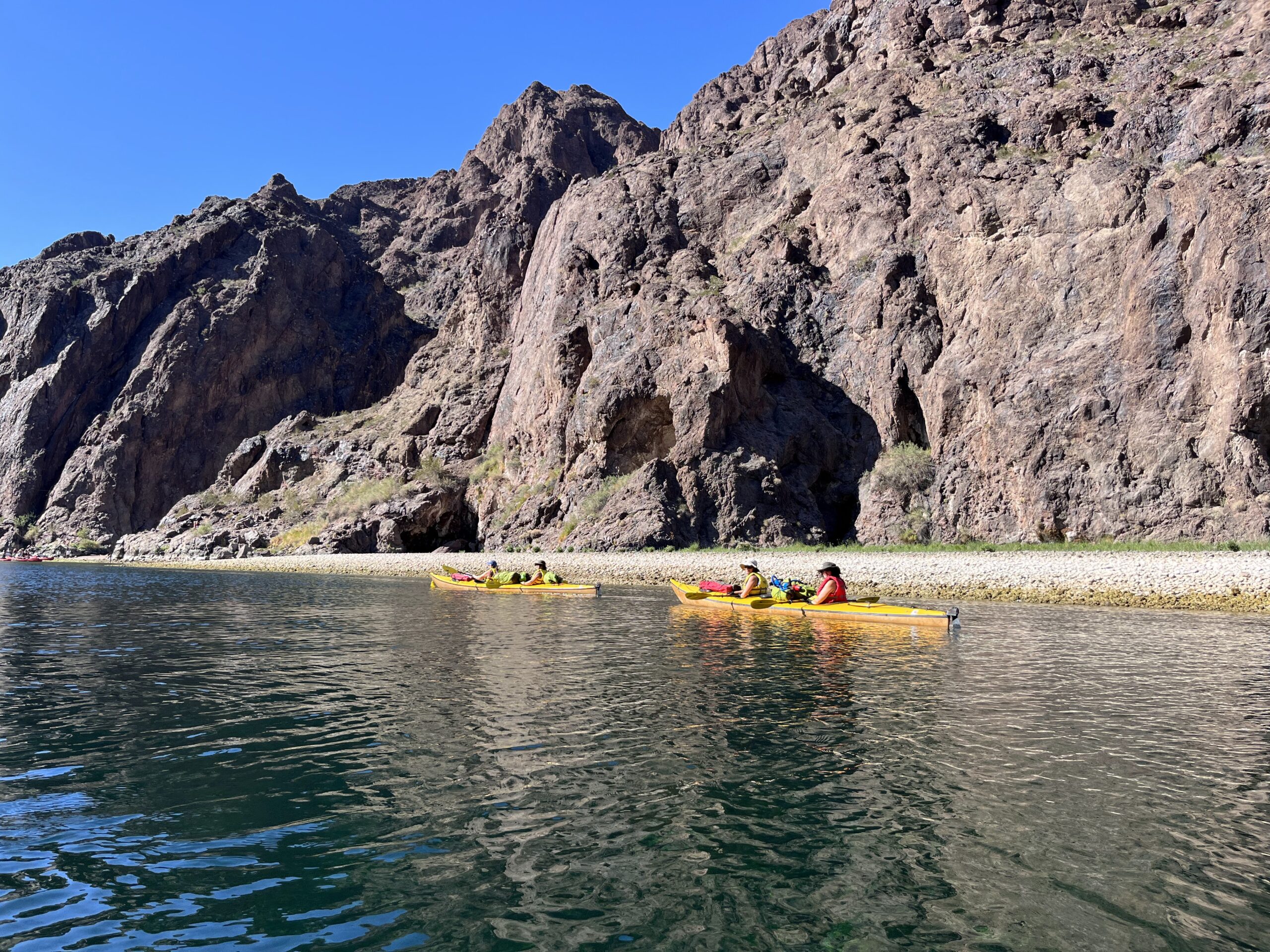 Las Vegas Climbing and Overnight Kayak Weekend Adventure