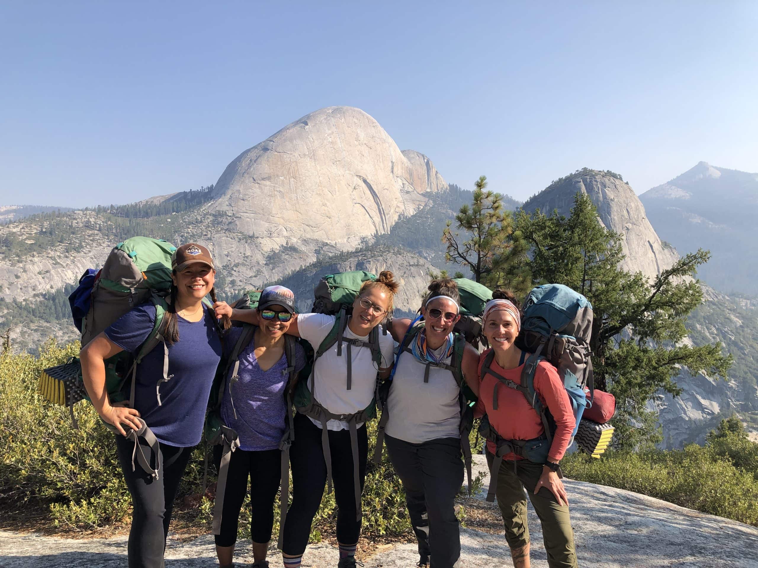 Yosemite Half Dome Backpacking