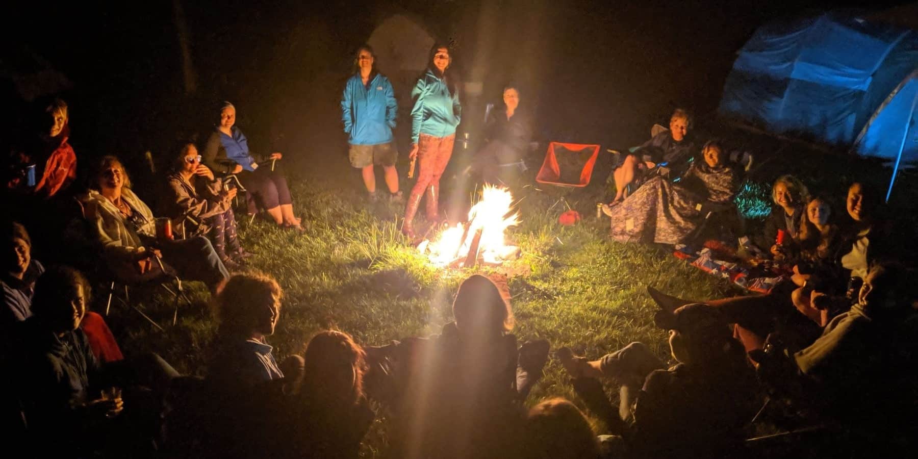 Camp Wilderness  Cute Outdoorsy Sports Bra – Wanderlust Folk Candle Co.