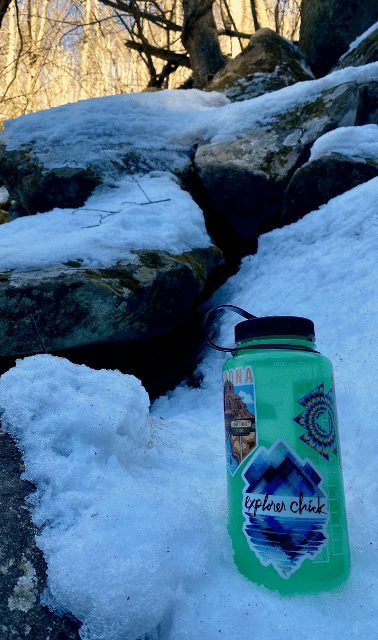 use a hot water bottle to stay warm in a tent