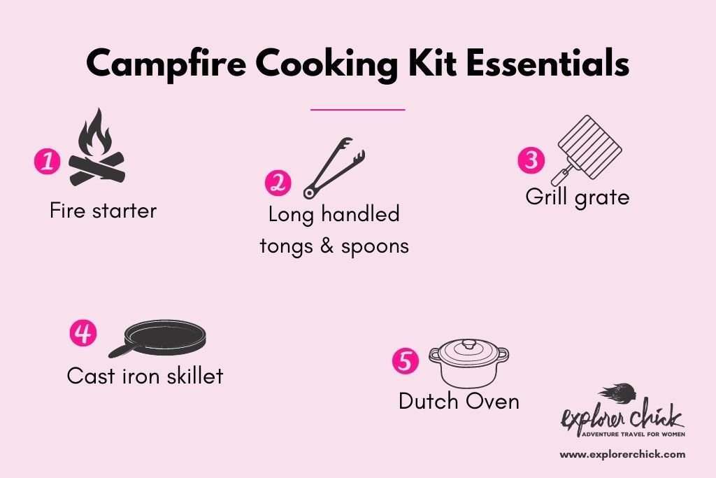 campfire cooking kit essentials