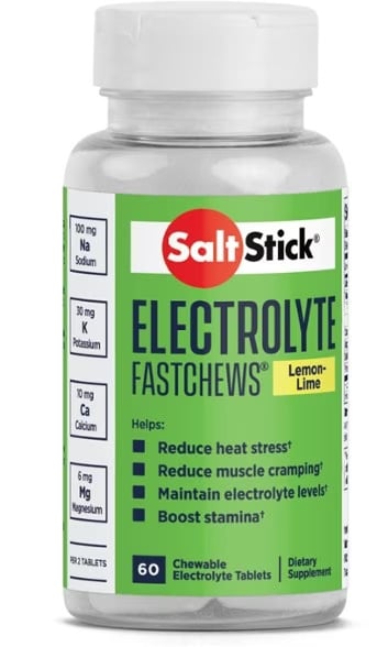 chewable electrolyte tablets