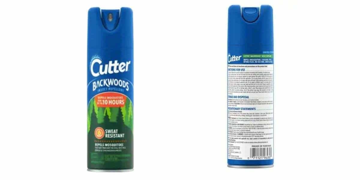 cutter backwoods insect repellent