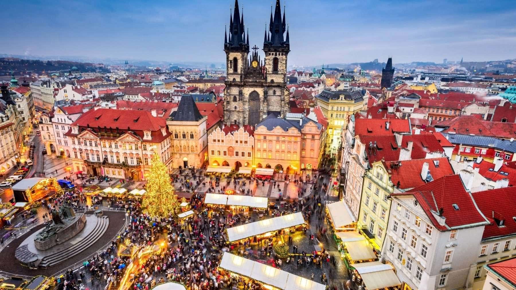 christmas markets in Prague