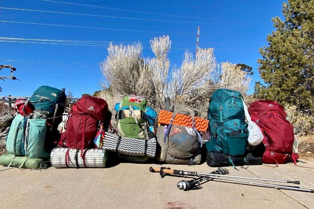 grand canyon backpacking gear