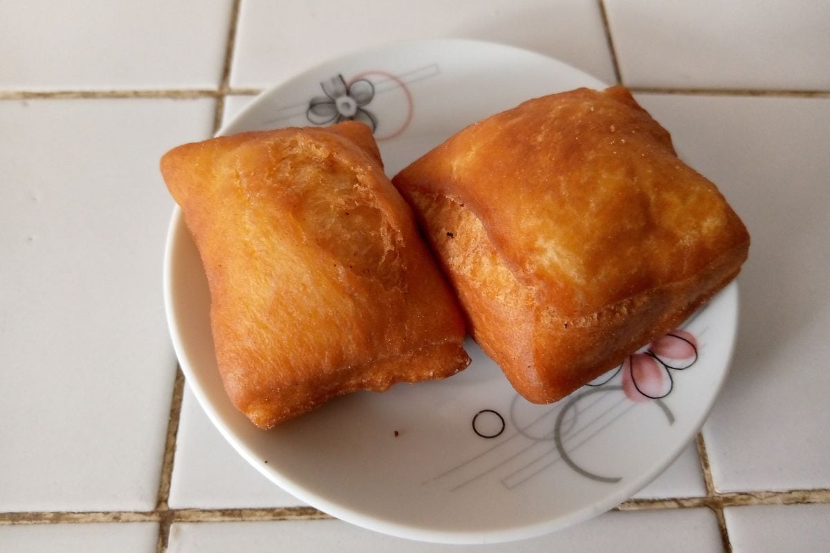 Mandazi, traditional East African snack prepared out of wheat flour normally taken with tea