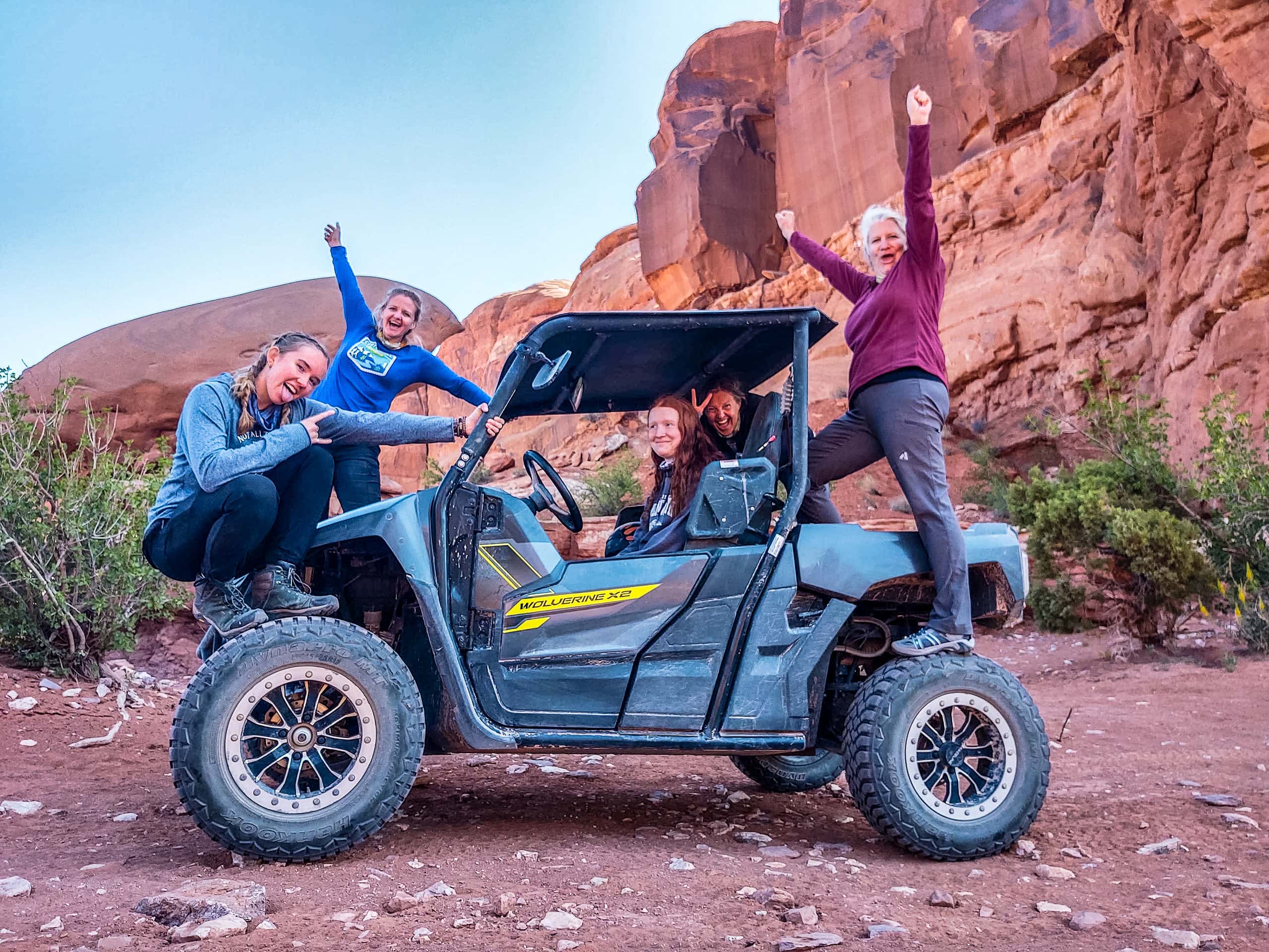 Moab Hiking, Rappelling, and Off Road Weekend