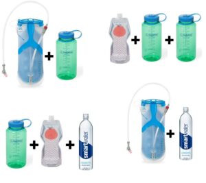 Waterbottle combos for hiking - 3L